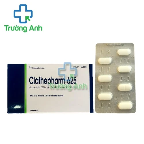 Clathepharm 625 - Thuốc điều trị viêm, nhiễm khuẩn