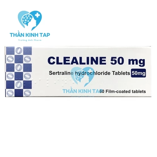 Clealine 50mg Atlantic - Thuốc trị bệnh trầm cảm thể nặng