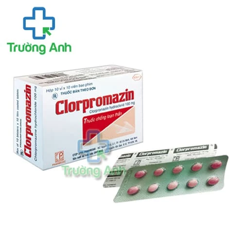 Clorpromazin 100mg Pharmedic - Thuốc điều trị loạn thần