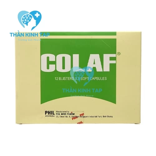 Colaf - Thuốc bổ sung canxi và phòng ngừa rối loạn thị giác