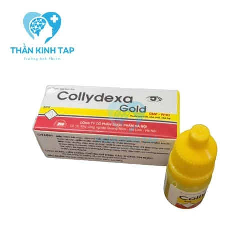 Collydexa Gold - Thuốc điều trị viêm kết mạc, viêm tai ngoài