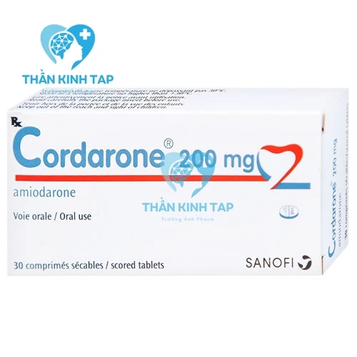 Cordarone 200mg - Thuốc điều trị nhịp tim không đều