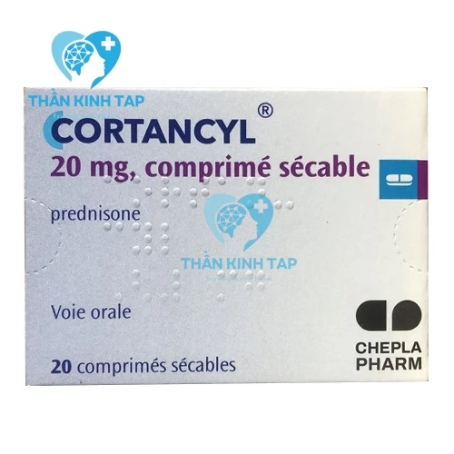 Cortancyl 20mg - Prednisolon 20mg Sanofi