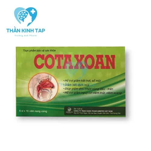 Cotaxoan - Viên uống hỗ trợ giảm hắt hơi, sổ mũi