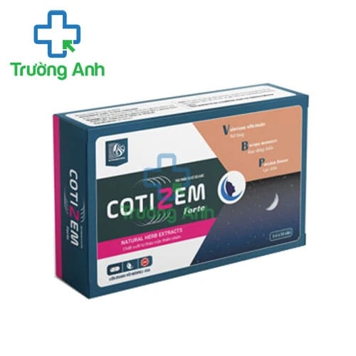 Cotizem Forte - Giúp cải thiện giấc ngủ hiệu quả