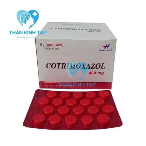 Cotrimoxazol 480mg - Thuốc điều trị các trường hợp nhiễm khuẩn