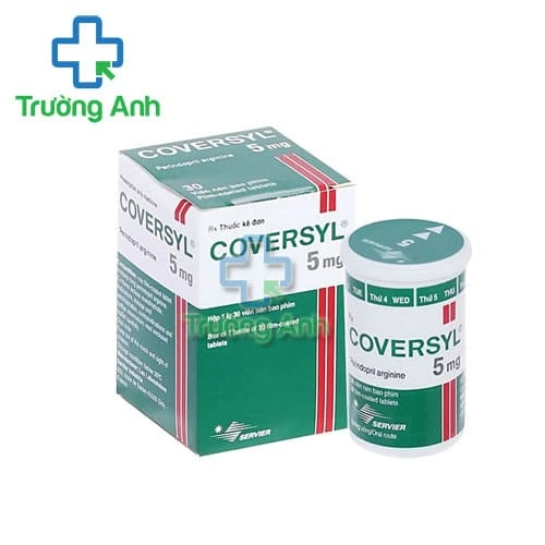 Coversyl 5mg - Thuốc điều trị bệnh tăng huyết áp