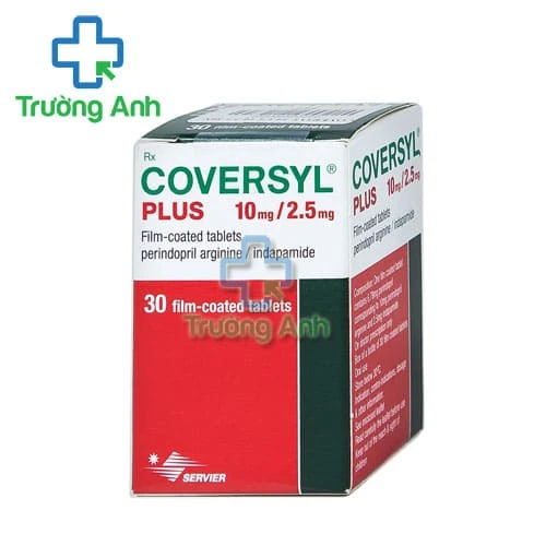 Coversyl Plus 10mg/2.5mg - Thuốc điều trị tăng huyết áp