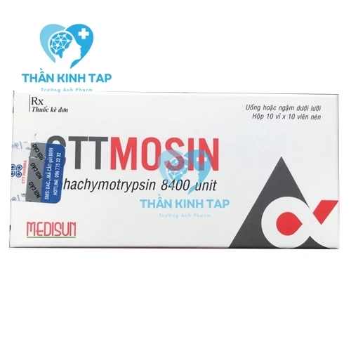 Cttmosin - Thuốc điều trị các tình trạng phù nề hiệu quả