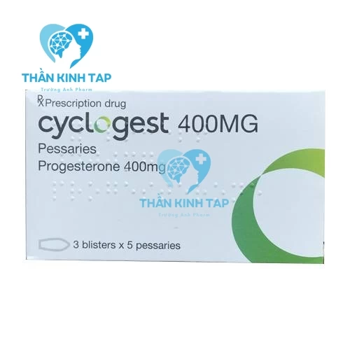 Cyclogest 400mg - Thuốc điều trị trầm cảm sau sinh