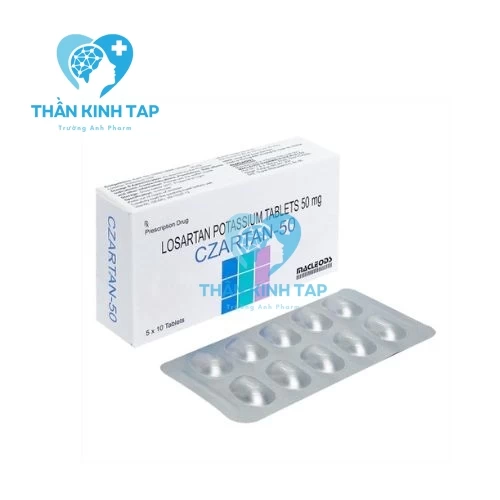 Czartan-50 - Thuốc điều trị tăng huyết áp của Ấn Độ