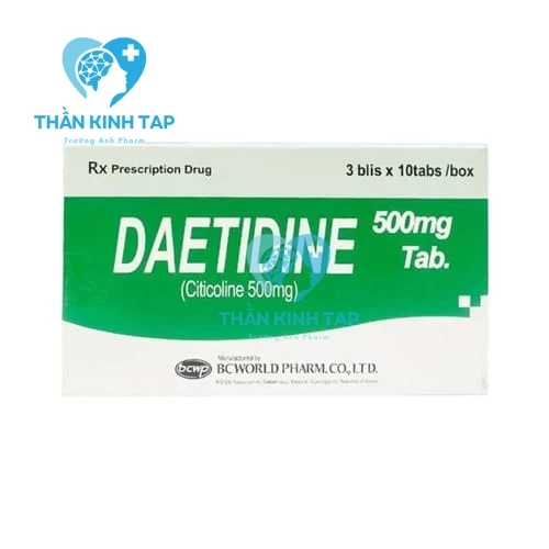 Daetidine 500mg - Thuốc hỗ trợ giảm đau đầu