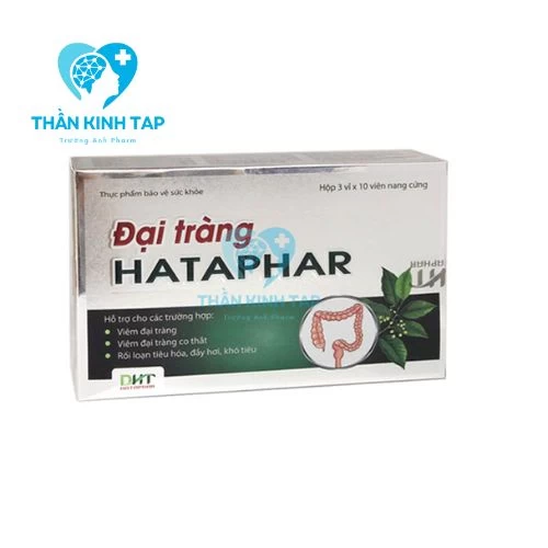 Đại Tràng Hataphar - Hỗ trợ kiện tỳ vị, tăng cường tiêu hóa