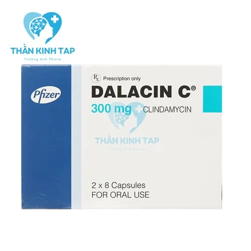 Dalacin C 300mg - Thuốc điều trị nhiễm khuẩn