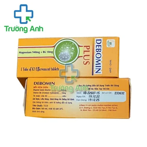 Debomin Plus - Thuốc điều trị thiếu hụt Magnesi nặng