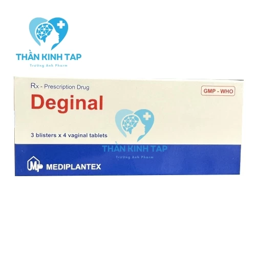 Deginal - Thuốc đặt âm đạo điều trị viêm âm đạo