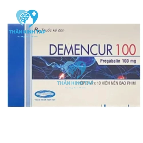Demencur 100mg Savipharm - Thuốc điều trị đau thần kinh, động kinh
