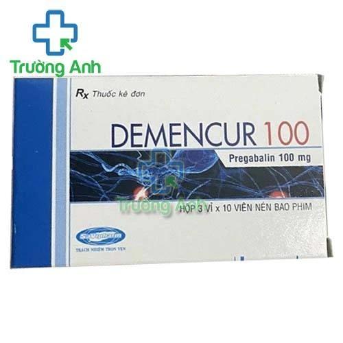 Demencur 100mg Savipharm - Thuốc điều trị đau thần kinh, động kinh