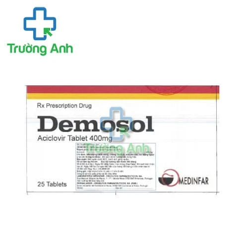 Demosol - Thuốc điều trị nhiễm khuẩn Herpes zoster hiệu quả