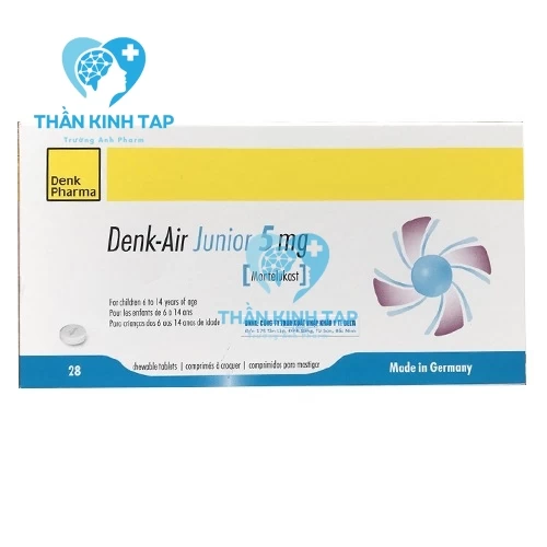 Denk-air junior 5mg - Thuốc điều trị hen suyễn