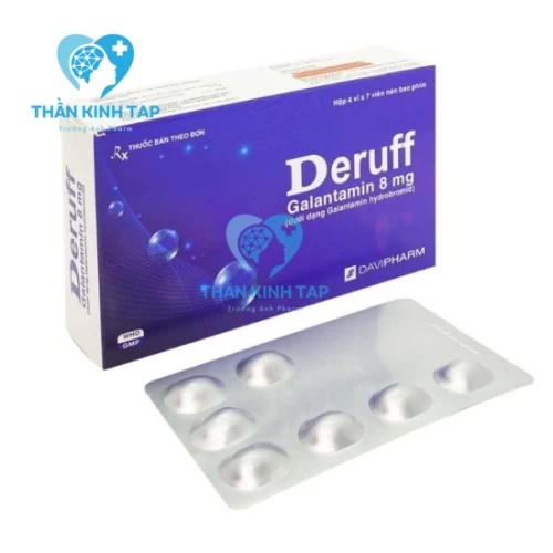 Deruff 8mg Davipharm - Thuốc điều trị bệnh Alzheimer