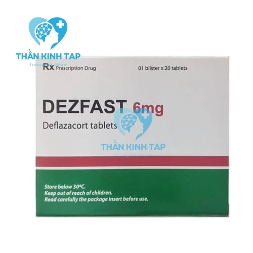 Dezfast 6mg - Thuốc chống viêm, giảm đau của Tây Ban Nha