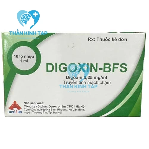 Digoxin-BFS 0,25mg - Thuốc điều trị suy tim hiệu quả