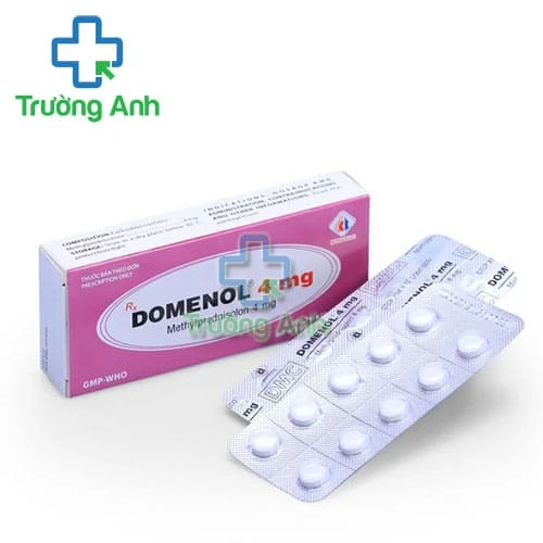 Domenol 4mg - Thuốc giúp chống viêm, ức chế miễn dịch