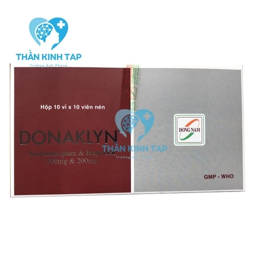 Donaklyn - Thuốc điều trị các trường hợp viêm đau xương khớp