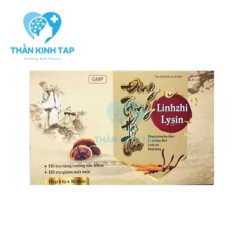 Đông Trùng Hạ Thảo Linhzhi Lysin - Tăng sức đề kháng cho cơ thể