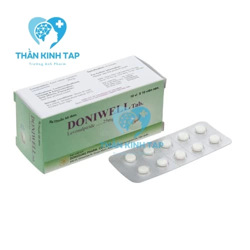 Doniwell 25mg Dongsung Pharm - Thuốc điều trị tâm thần phân liệt, rối loạn tiêu hóa