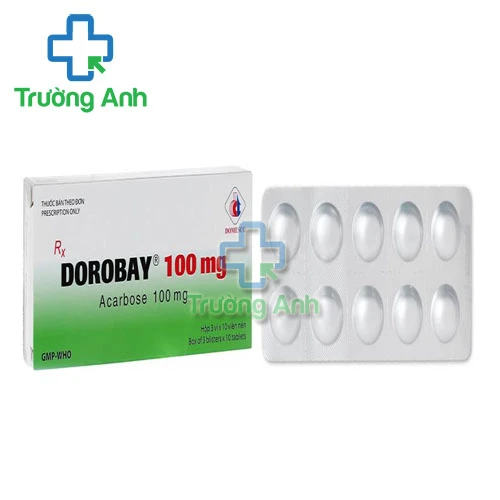 Dorobay 100mg - Thuốc điều trị tiểu đường type 2 của Domesco