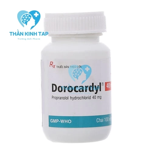 Dorocardyl 40 mg - Điều trị tăng huyết áp, đau nửa đầu