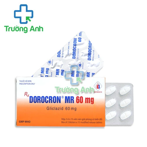 Dorocron MR 60mg - Thuốc điều trị đái tháo đường tuýp 2