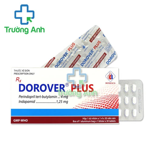 Dorover Plus - Thuốc điều trị tăng huyết áp của Domesco