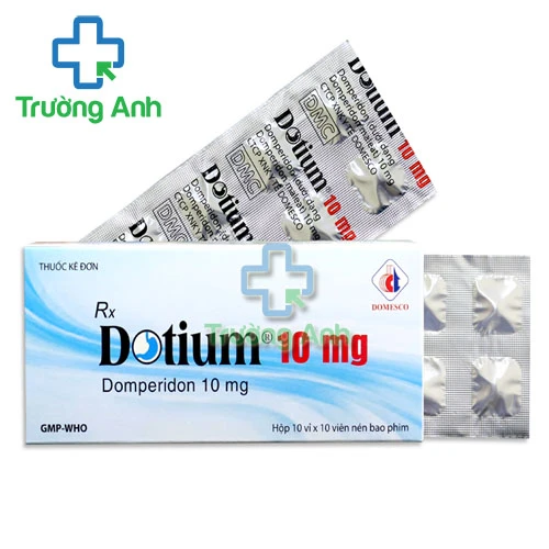 Dotium 10mg - Thuốc điều trị nôn và buồn nôn của Domesco