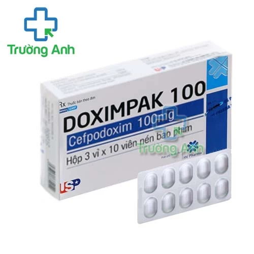 Doximpak 100 - Thuốc điều trị nhiễm khuẩn hô hấp