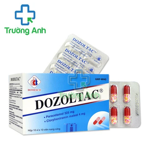 Dozoltac - Thuốc giảm đau, hạ sốt, kháng viêm của Domesco