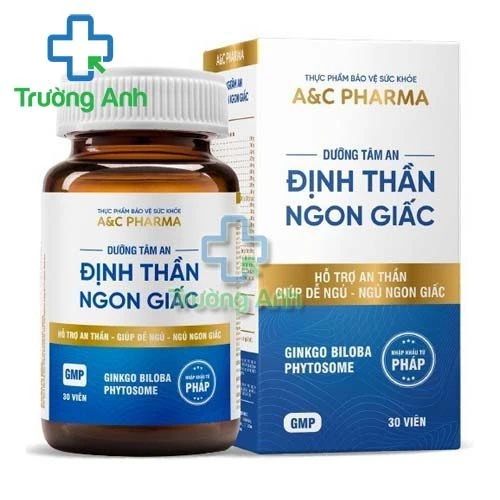 Dưỡng Tâm An Định Thần Ngon Giấc A&C Pharma - Hỗ trợ dễ ngủ