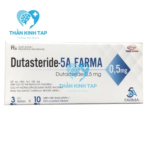 Dutasteride-5A FARMA 0,5mg - Điều trị phì đại tuyến tiền liệt