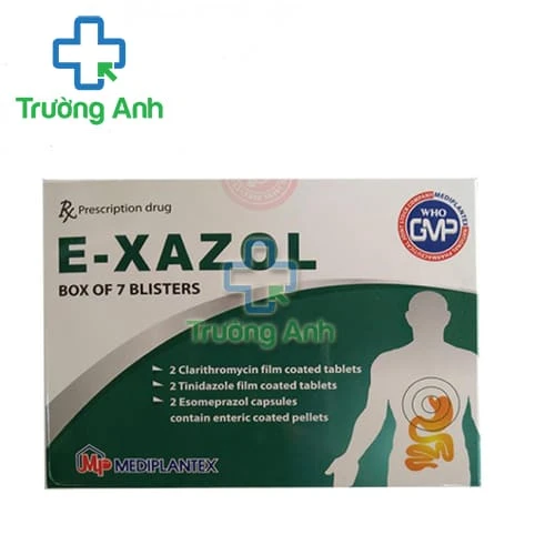 E-xazol - Thuốc điều trị viêm loét dạ dày - tá tràng