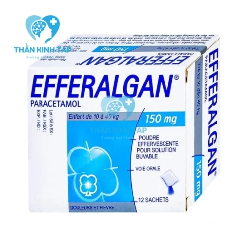 Efferalgan 150mg Upsa (bột) - Thuốc giảm đau, hạ sốt cho trẻ em