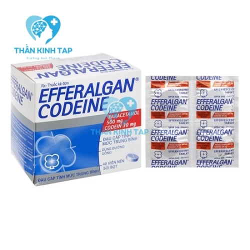 Efferalgan Codeine Upsa - Thuốc điều trị các cơn đau cấp tính