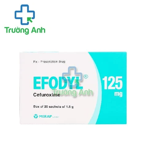 Efodyl 125mg - Điều trị nhiễm khuẩn thể nhẹ đến vừa