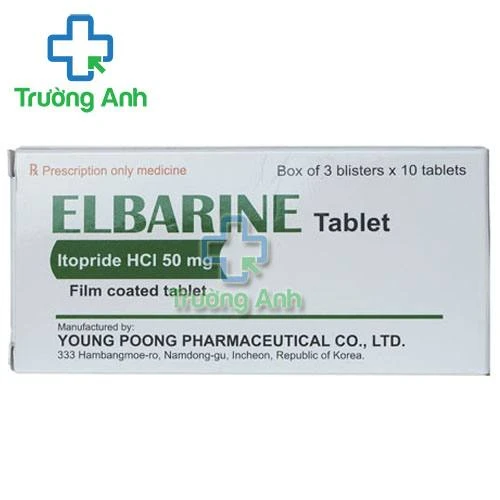 Elbarine tablet - Thuốc điều trị viêm dạ dày mãn tính hiệu quả