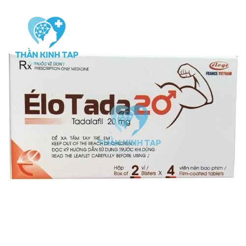 Élotada 20 - Thuốc điều trị rối loạn cương dương