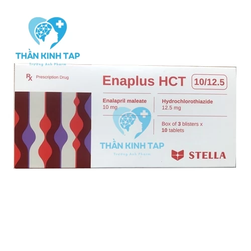 Enaplus HCT 10/12.5 - Thuốc điều trị tăng huyết áp hiệu quả