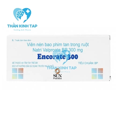 Encorate 300 - Điều trị bệnh động kinh, co giật