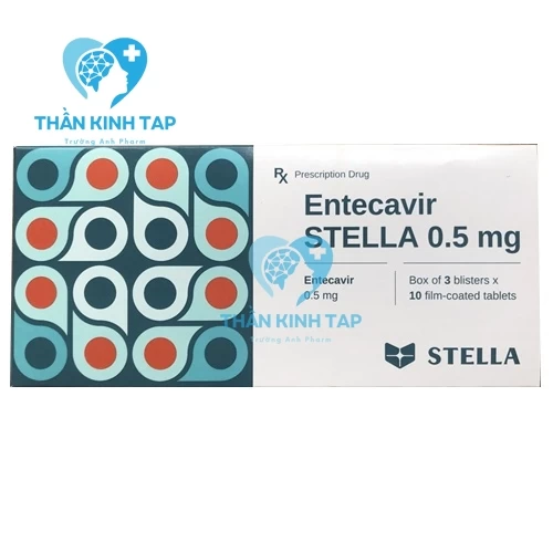 Entecavir Stella 0.5 mg - Thuốc điều trị viêm gan B