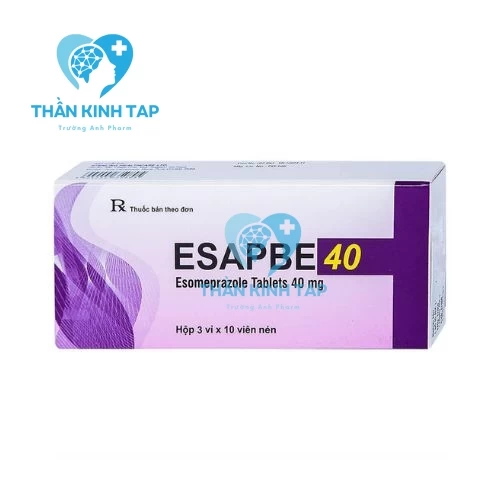 Esapbe 40 - Thuốc điều trị viêm loét dạ dày, Zollinger-Ellison